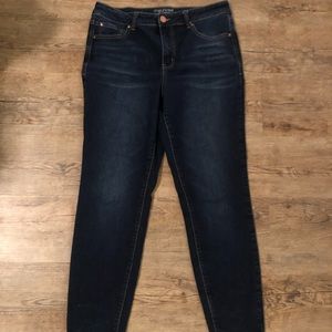 Maurice’s high rise Everflex jeggings